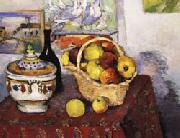 Paul Cezanne Still Life with Soup Tureen oil painting on canvas